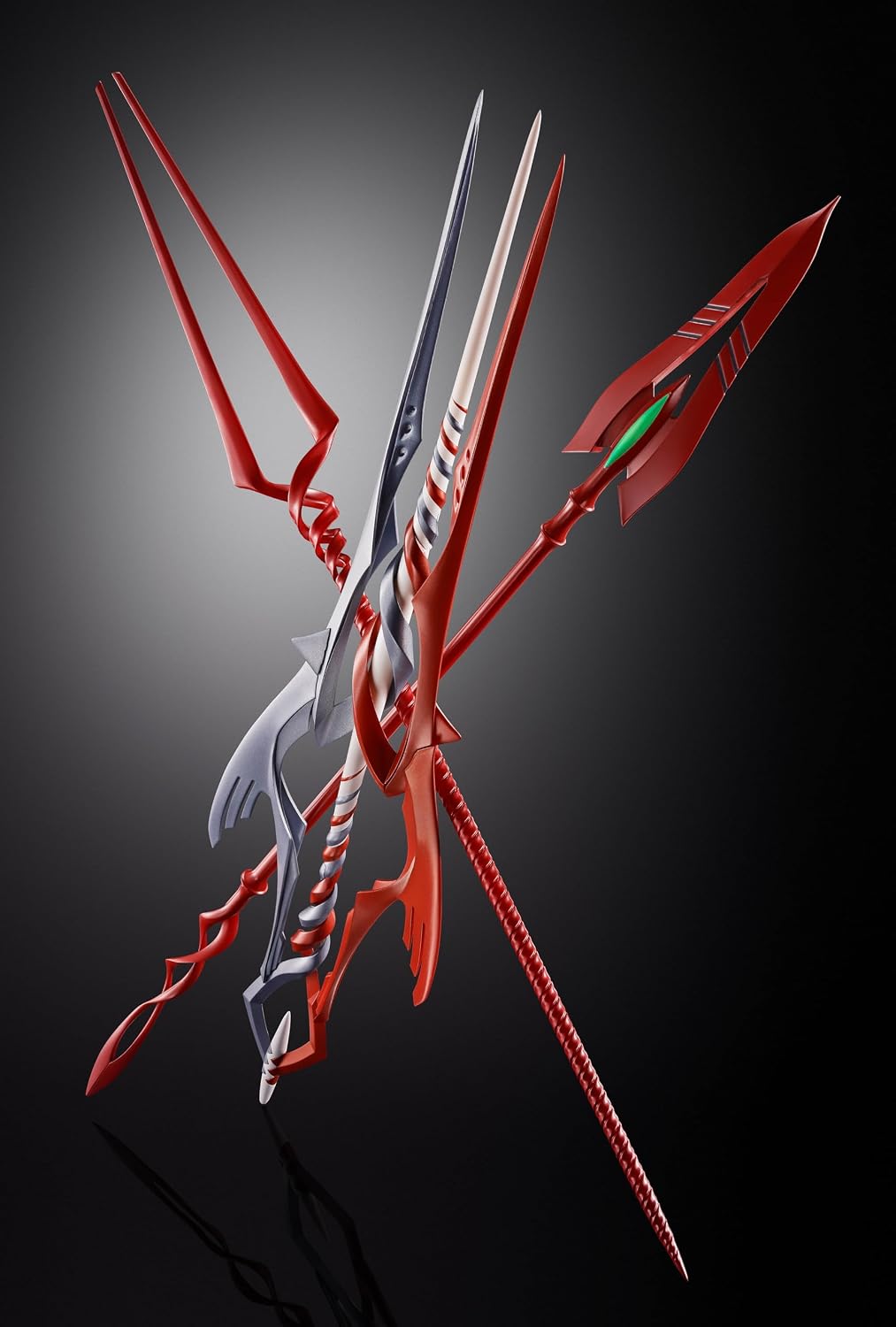 TAMASHII NATIONS - Evangelion - Juego de 3 lanzas para Evangelion 3...