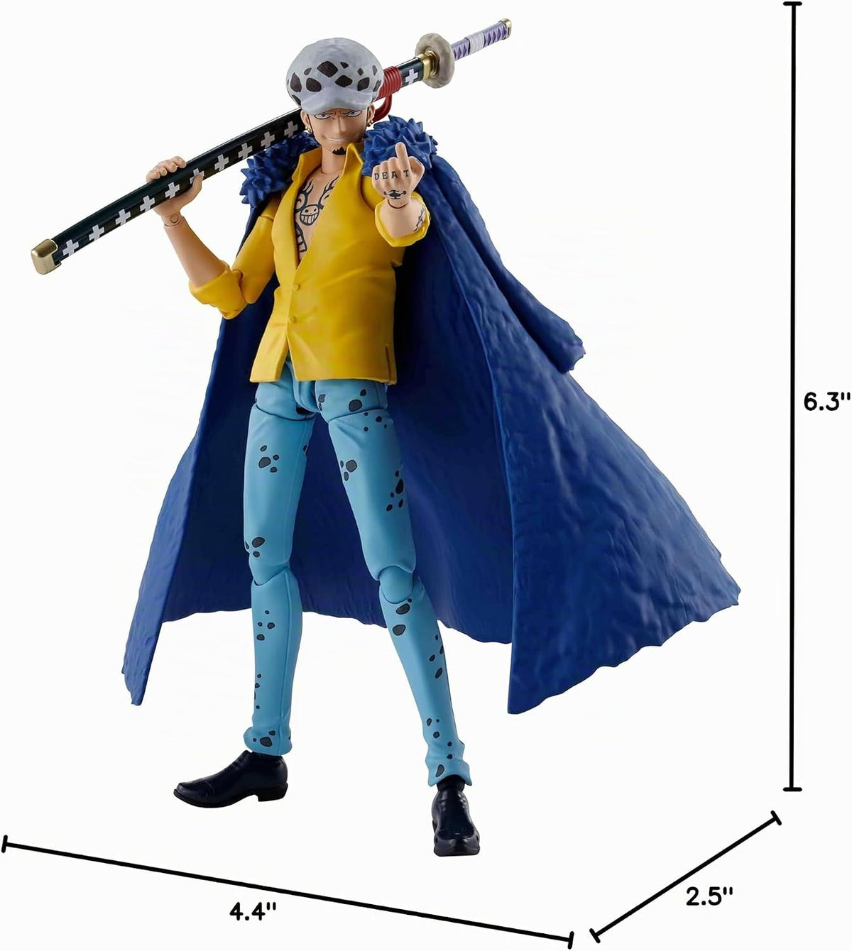 TAMASHII NATIONS - One Piece - Trafalgar Law -La incursión en Oniga...