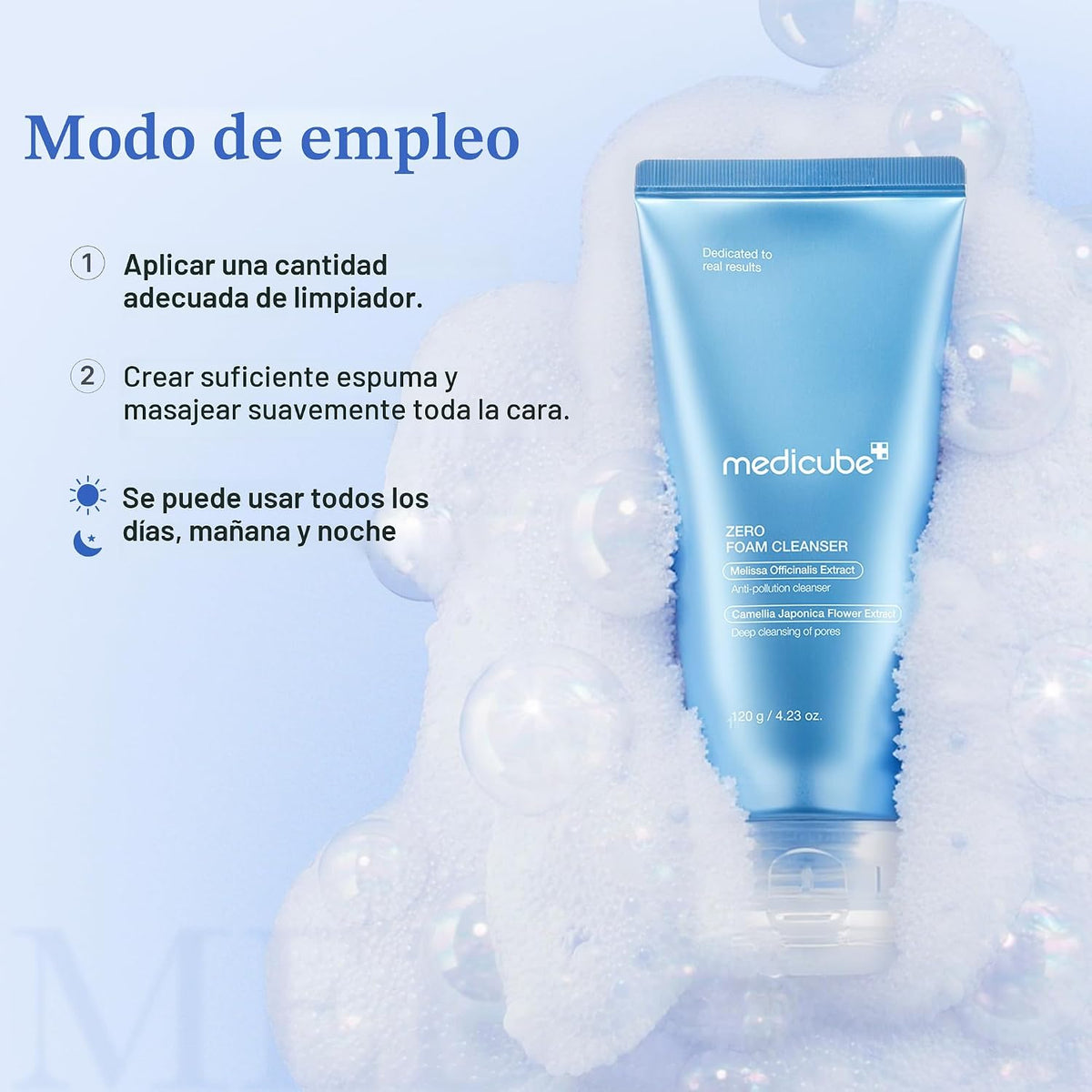 medicube - Aceite limpiador de poros cero, limpiador de espuma cero...