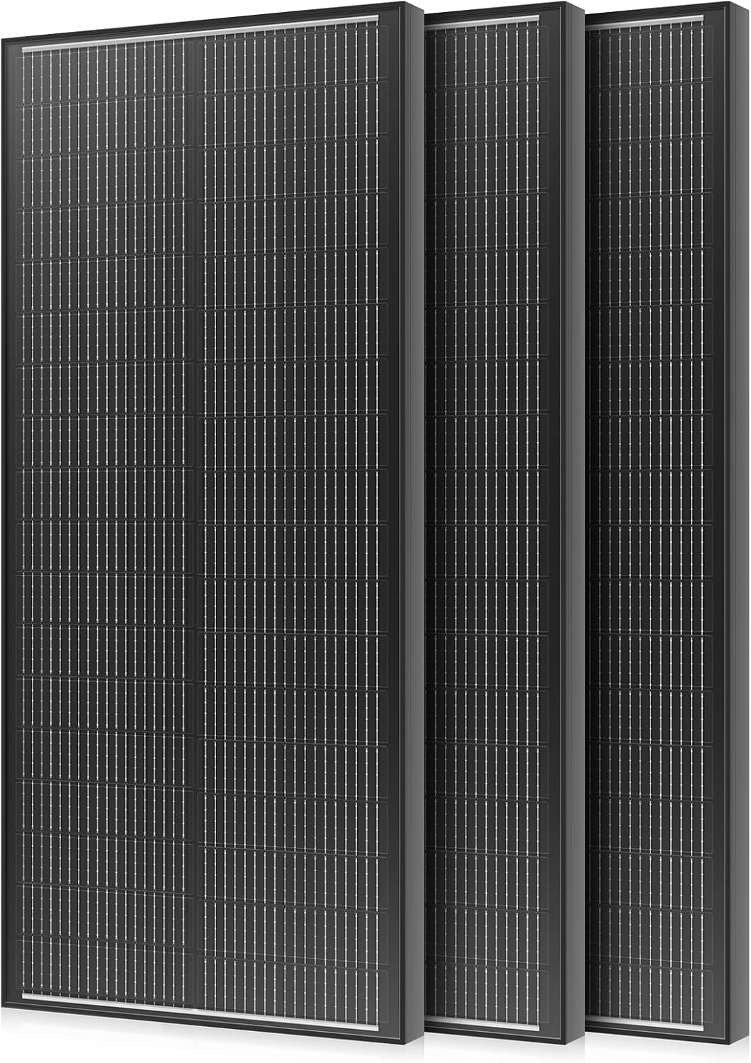 Rvpozwer Panel Solar de 300 Vatios, 25% de Alta Eficiencia, 3PCS Pa...