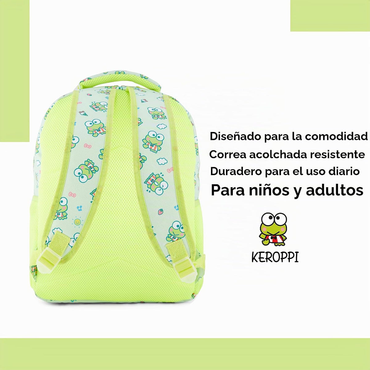 Hello Kitty Allover Mochila escolar - Kitty, My Melody, Kuromi, Ker...