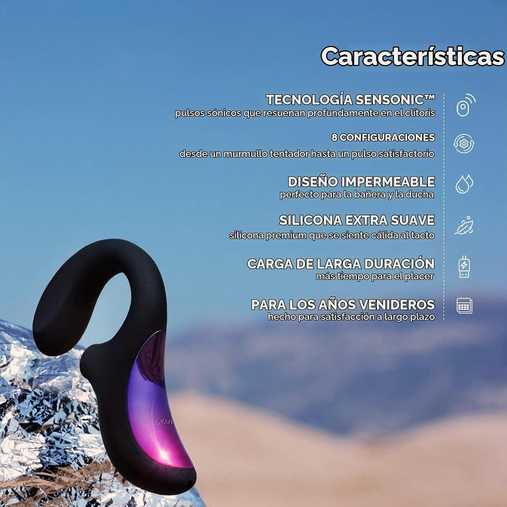 LELO Enigma Double Sonic Masajeador Femenino de Triple Estimulación...