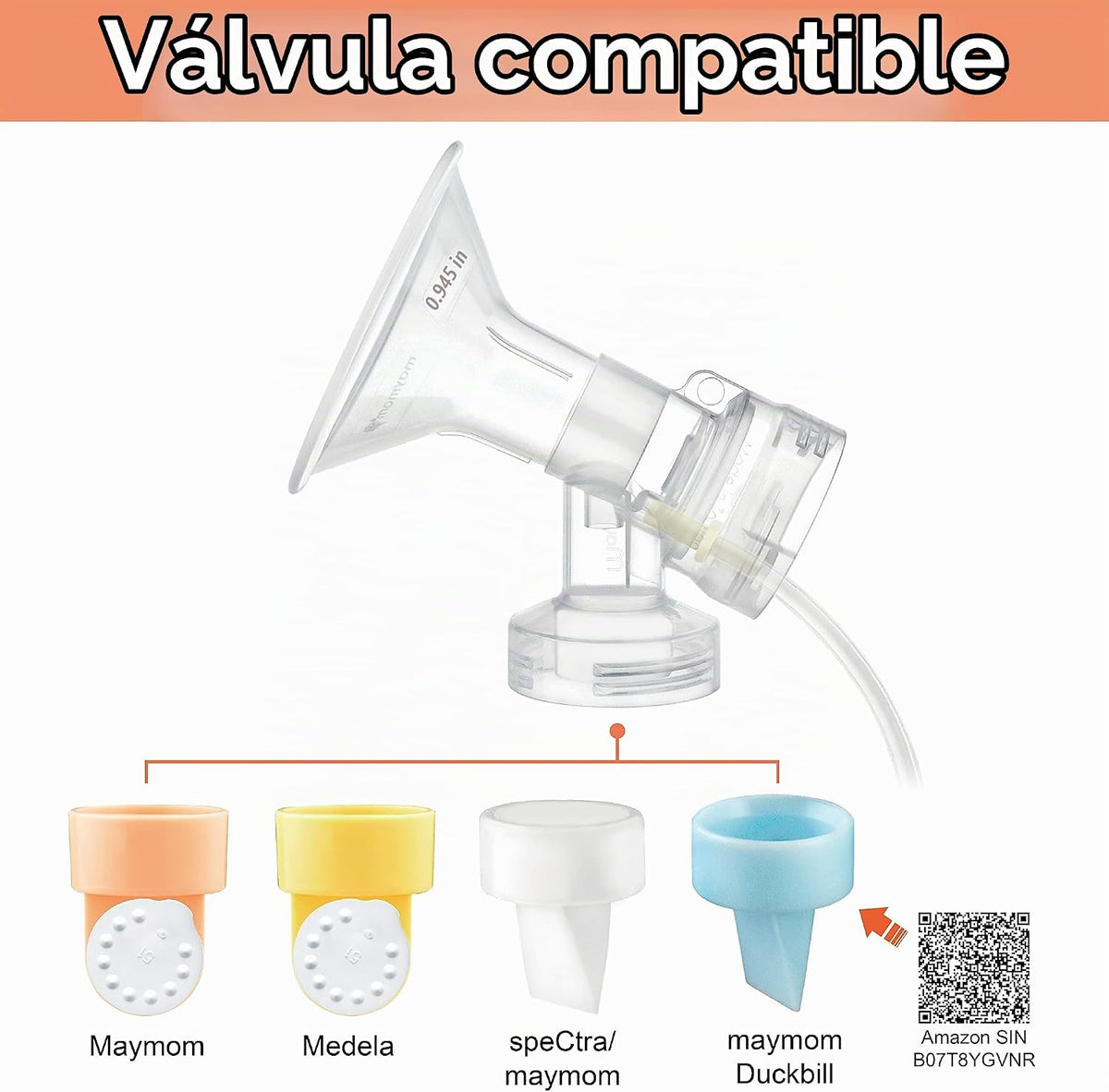 Maymom Kit de extractor de leche compatible con bomba Medela in Sty...