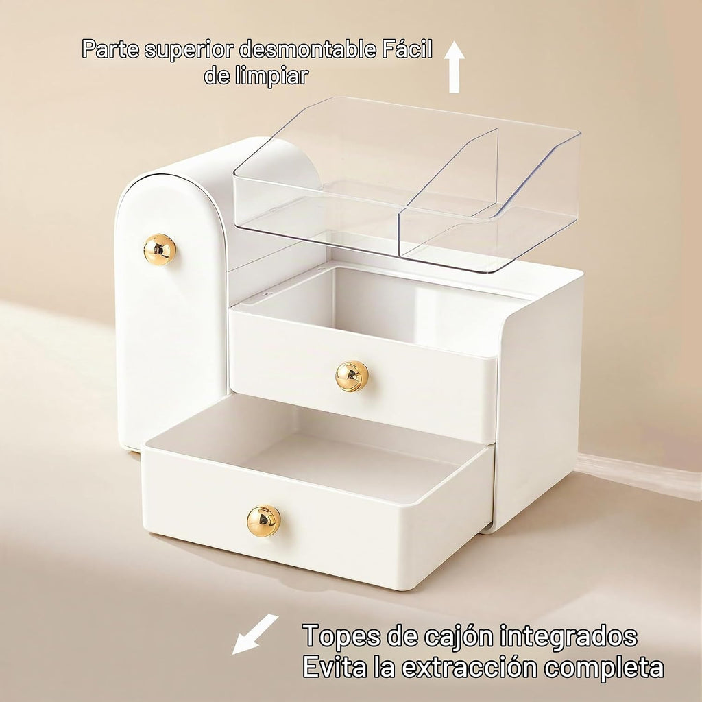 HBlife Organizador de maquillaje con cajones, organizadores de toca...
