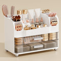 UFORU Organizador de maquillaje para encimera con 2 cajones grandes...