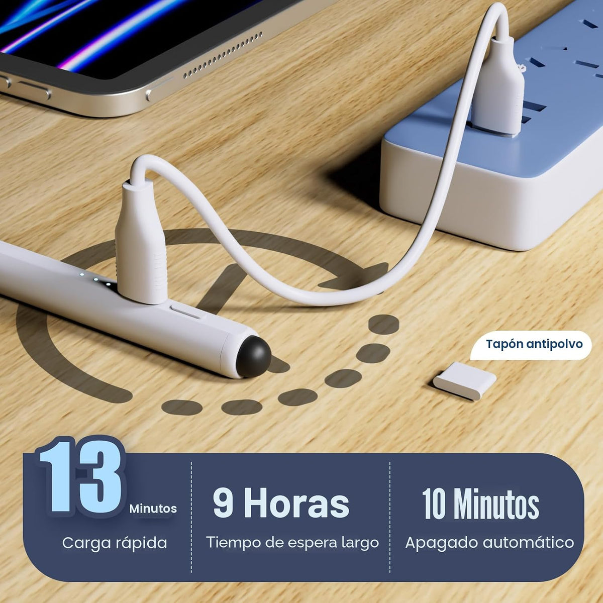 STYLUSHOME - Lápiz para iPad de Apple, lápiz capacitivo para iPad,...