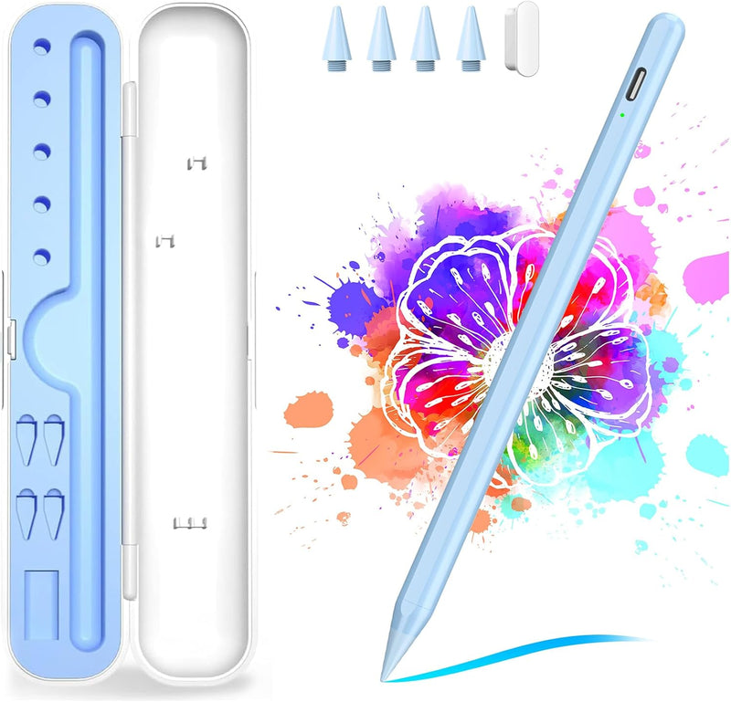Lápiz capacitivo para iPad A16\/10ª\/9ª Generación, Carga rápida de...