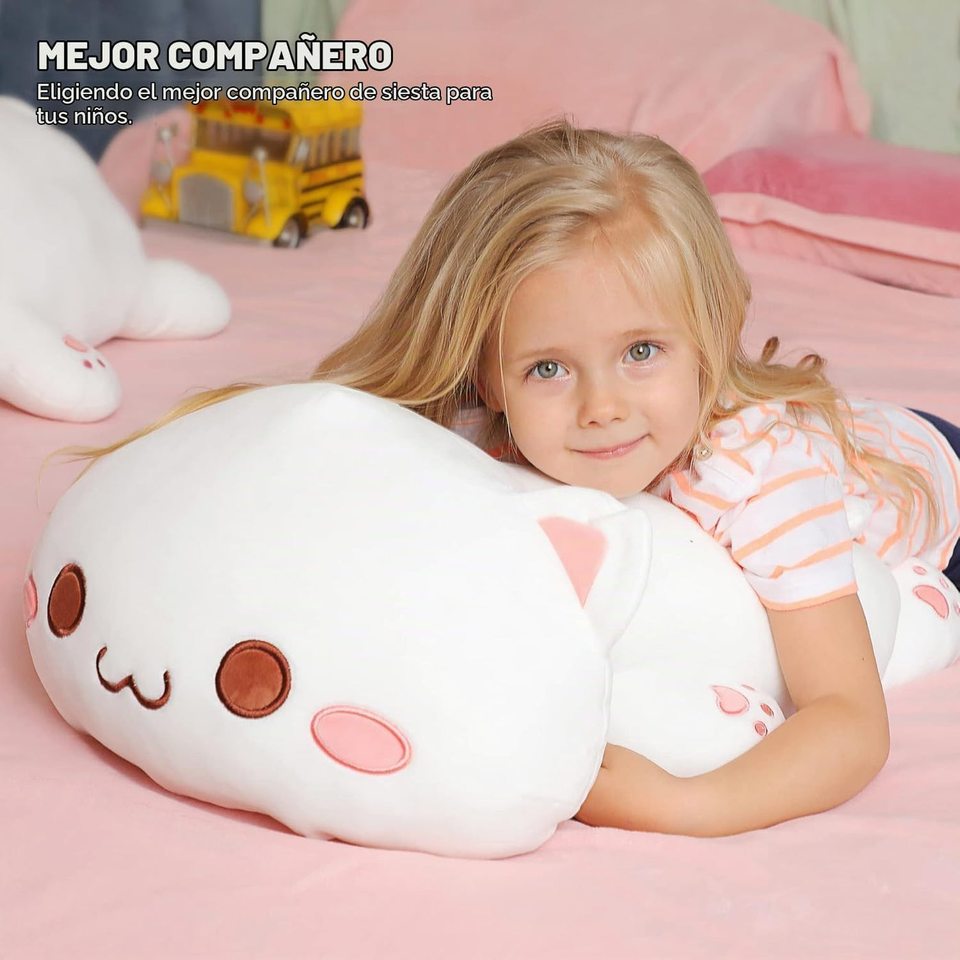 Onsoyours - Lindo juguete de peluche de gatito de 20 pulgadas, anim...