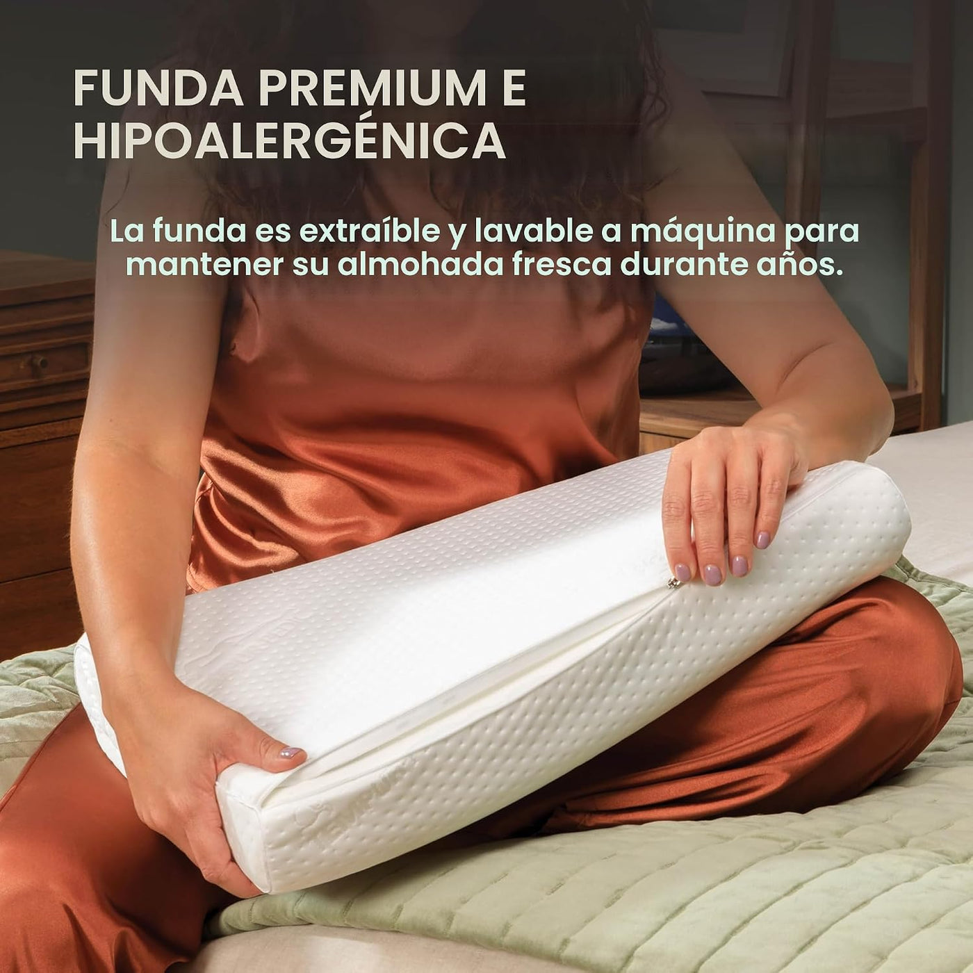 TEMPUR-Pedic, Almohada TEMPUR-Neck Estándar, Perfil Pequeño-Paquete...