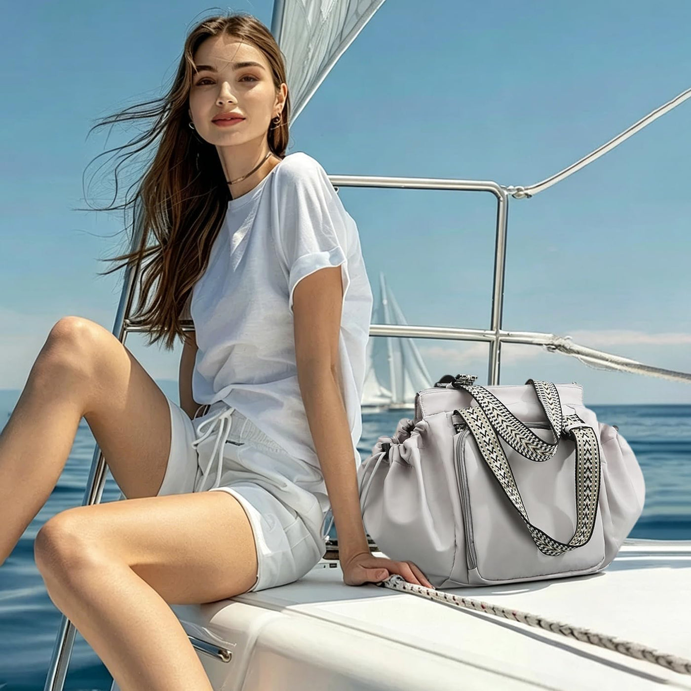 BELLPO Mochila convertible para todos los días, bolsa para pañales,...