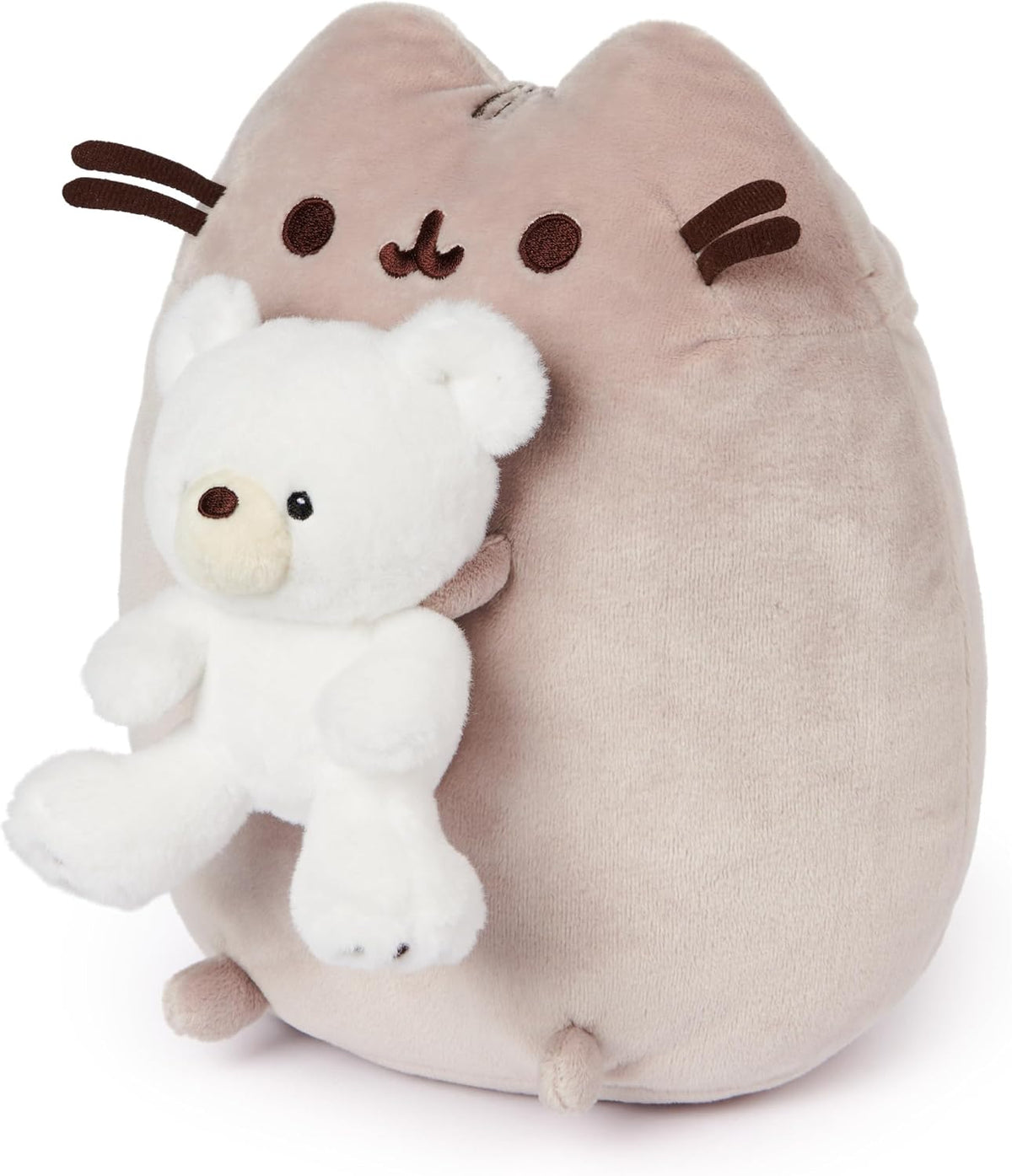 GUND Pusheen con Kai Bear - Gato de peluche con oso de peluche para...