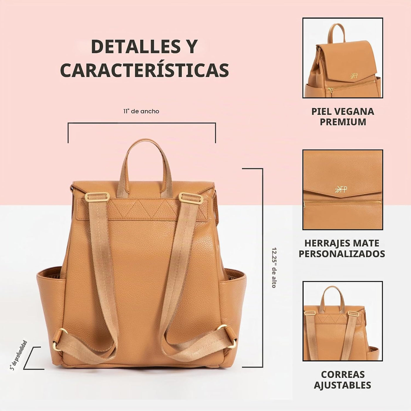 Freshly Picked Mini Pañalera II Mochila \u2013 Bolso pequeño de cue...