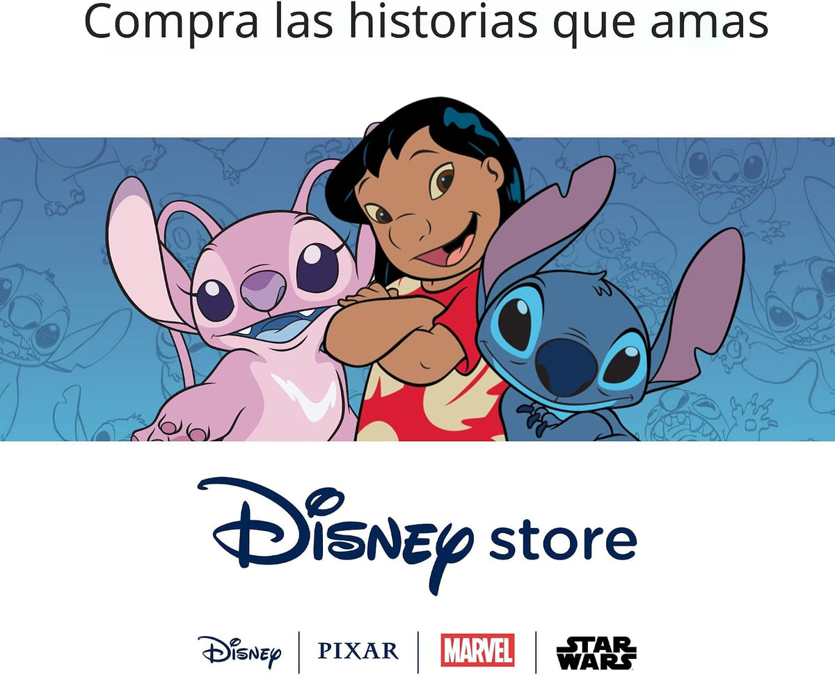 Disney Store Oficial Angel - Juguete suave medio, Lilo &amp; Stitch...