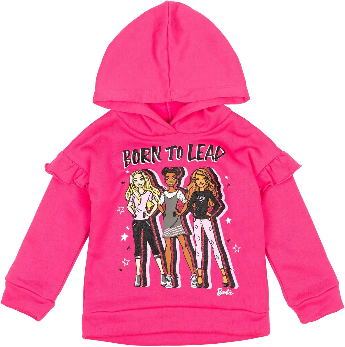 Conjunto de sudadera con capucha de forro polar y leggings para niñ...