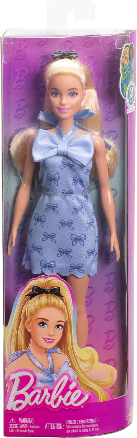 Muñeca Barbie Fashionistas #237 con peinado de cola de caballo rubi...