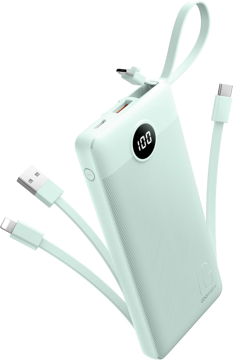 Coowisty Cargadores portátiles de 10000 mAh, banco de energía Slim...