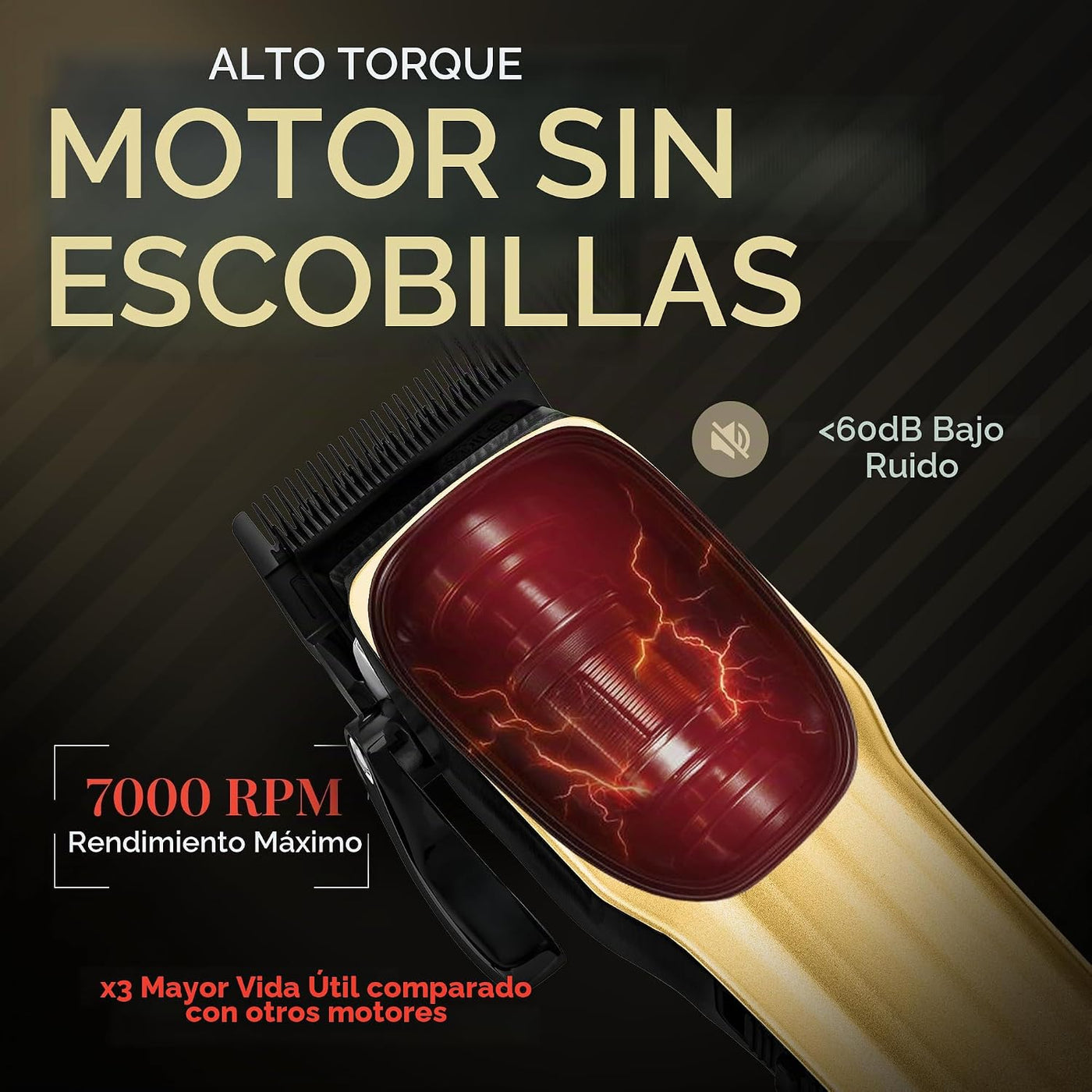Fagaci Cortadora de pelo profesional para hombres, kit de peluquero...