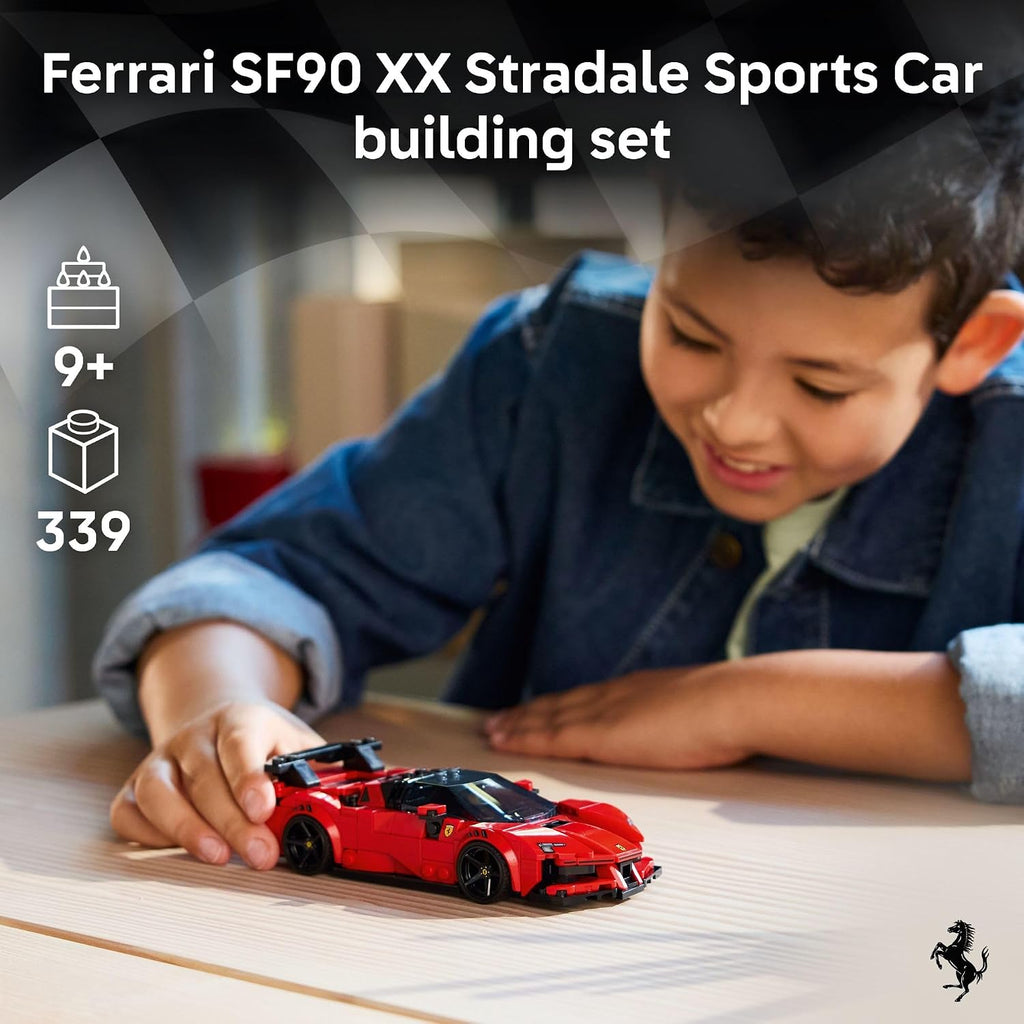 LEGO Speed Champions Ferrari SF90 XX Stradale - Juguete de construc...