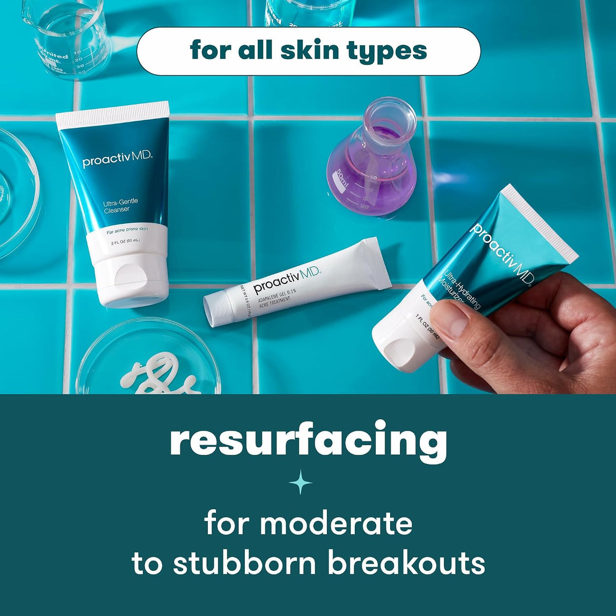 Proactiv MD Rutina de 3 pasos, Limpiador facial ultra suave, Tratam...