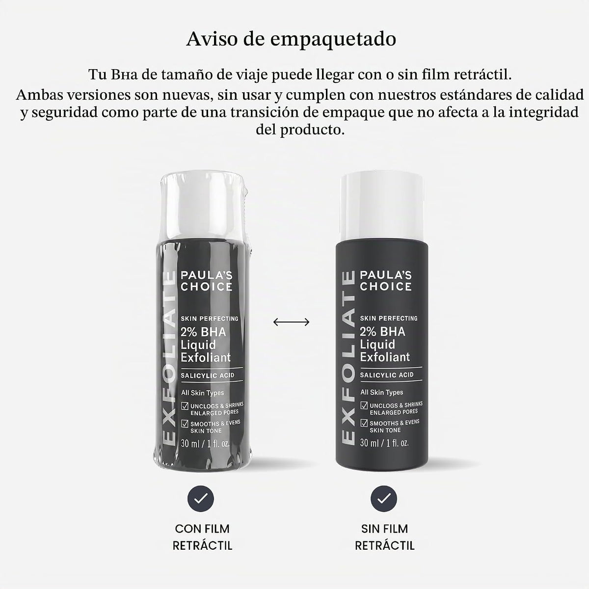 Paula's Choice SKIN PERFECTING 2% BHA Exfoliante líquido sin enjuag...
