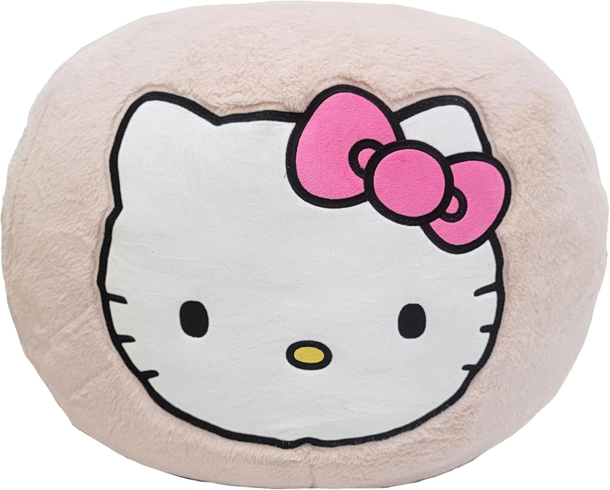 Idea Nuova Sanrio Hello Kitty - Puf redondo relleno de espuma de 24...