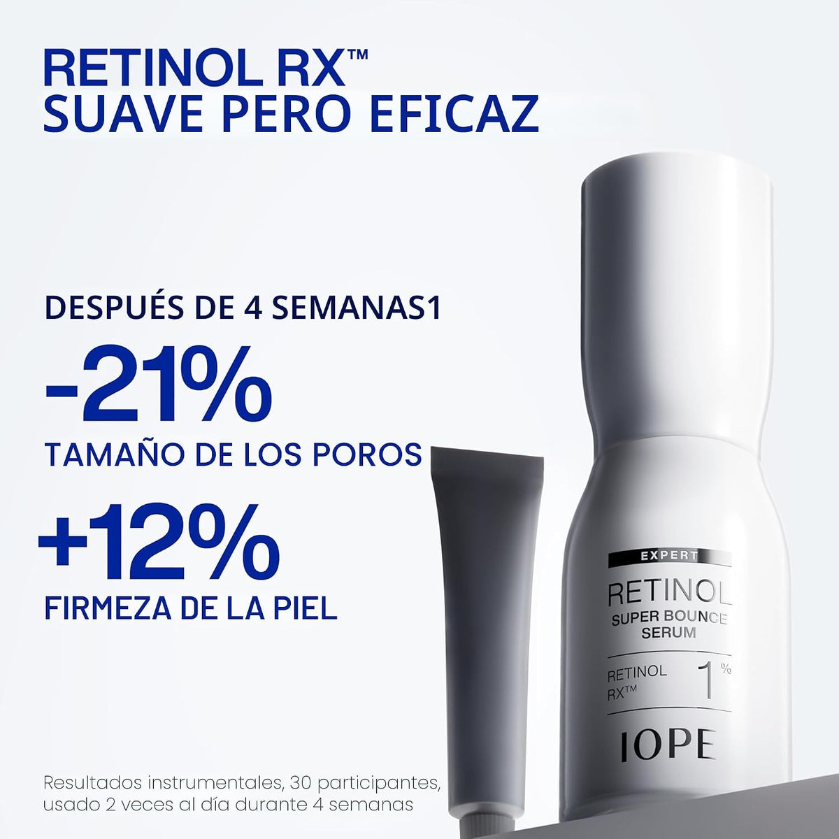 IOPE Expert Retinol RX 1% Super Bounce Serum - Suero facial antienv...