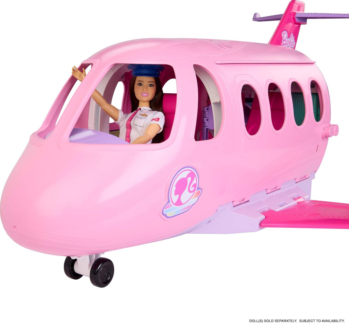 Barbie Juego y accesorios Dream Land Dream Plane | Micrófono de tra...