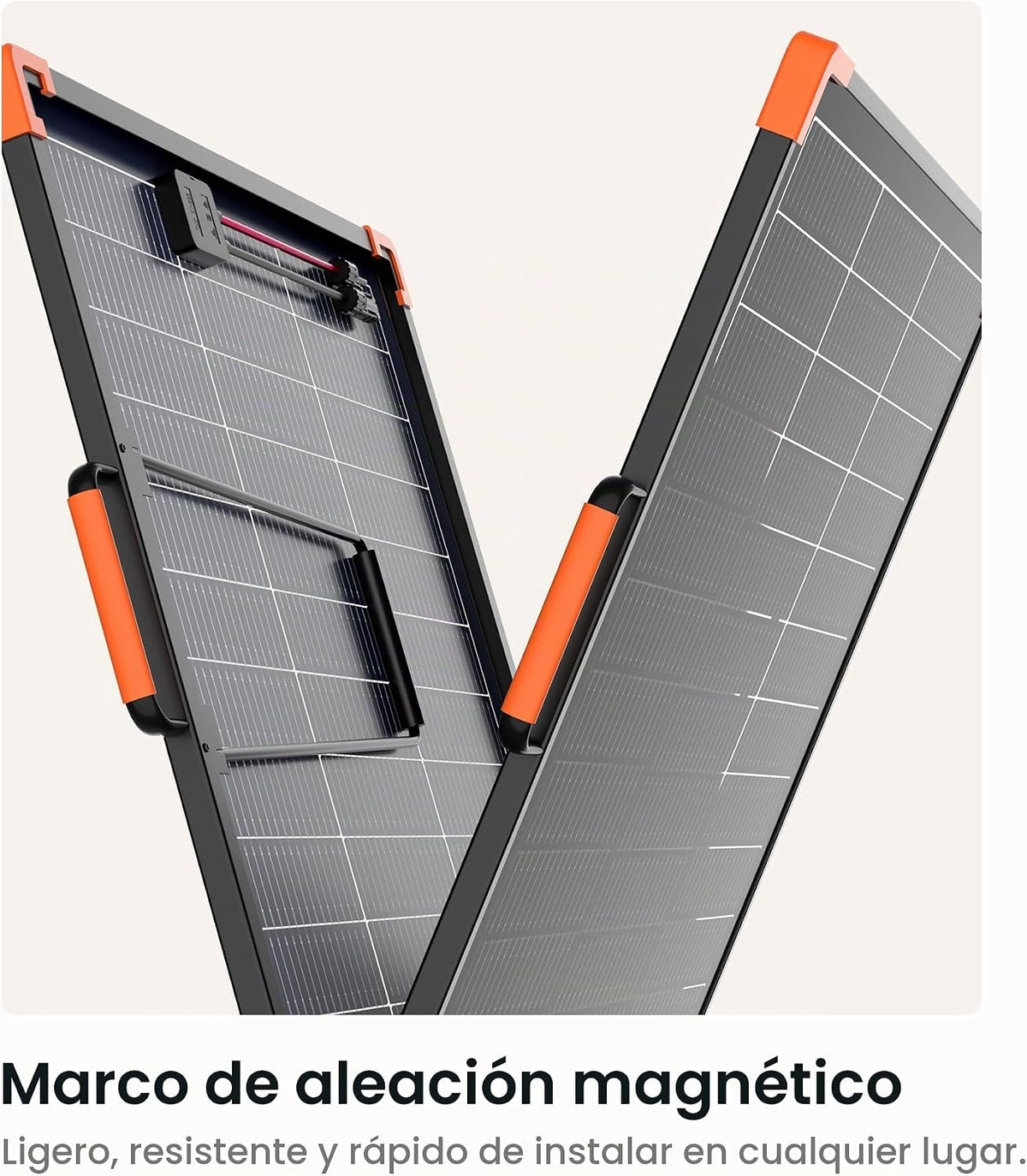 ZOUPW Panel solar portátil bifacial de 110 W, tipo N 16BB 25% carga...