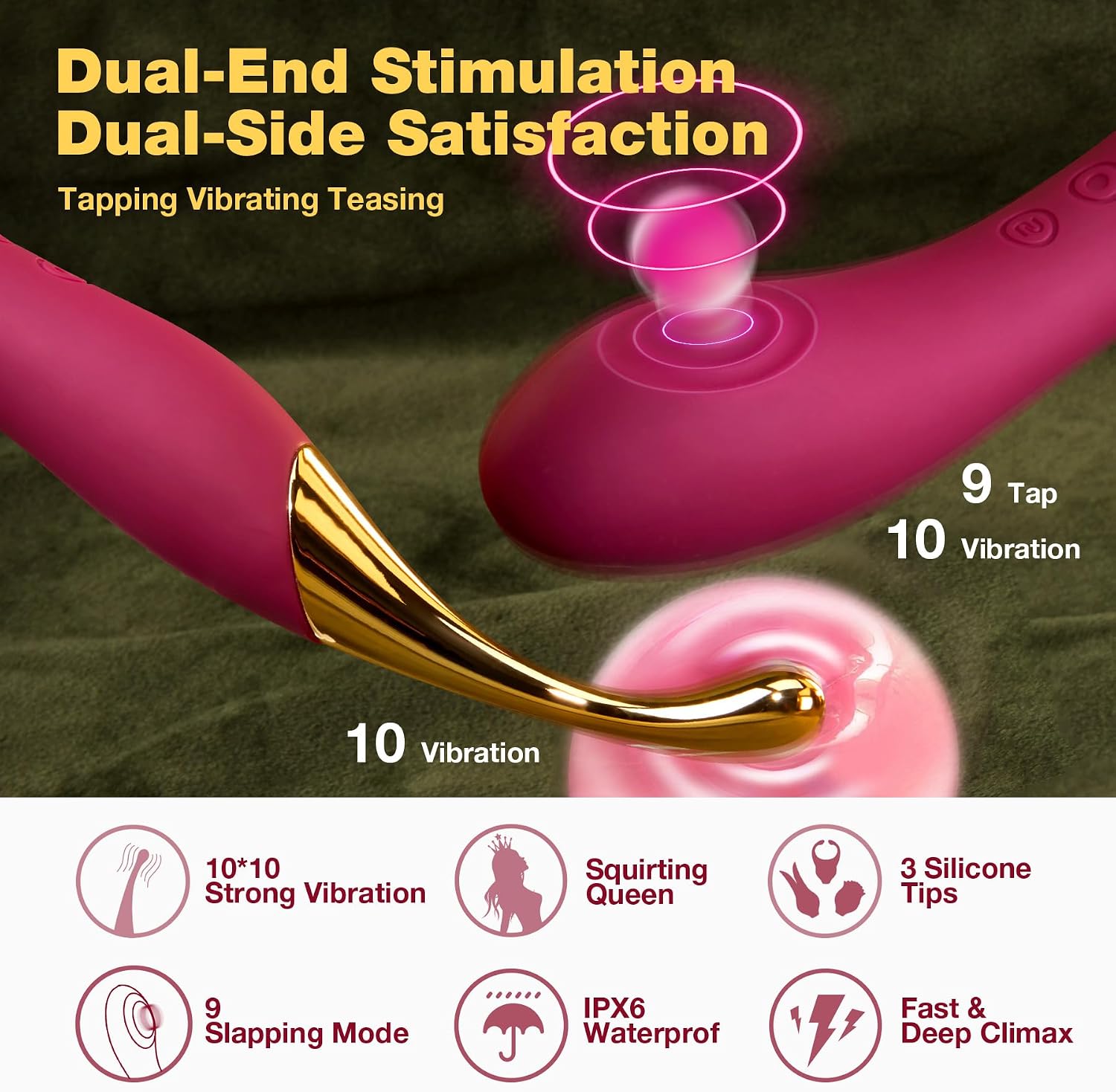 SVAKOM Titi - Vibrador sexual para mujer, vibrador de clítoris mejo...