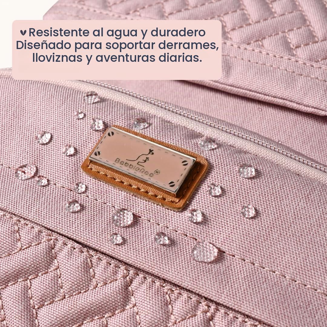 BabbleRoo Mochila para pañales \u2013 Bolsa de pañales grande de vi...