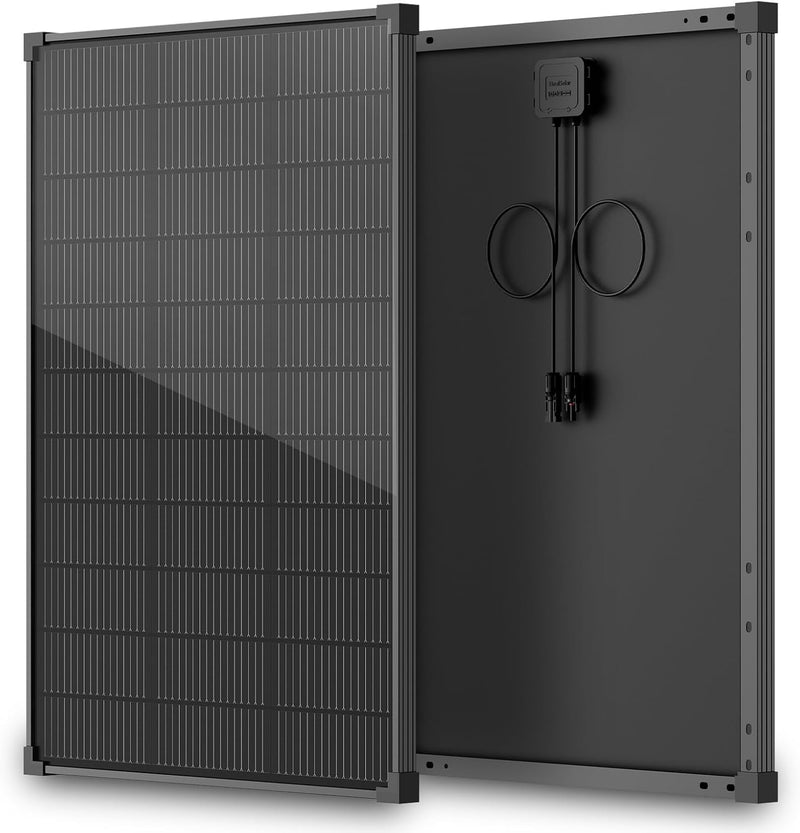 EtnalSolar Panel solar 16BB 100W tipo N 12V, 25.6% de alta eficienc...