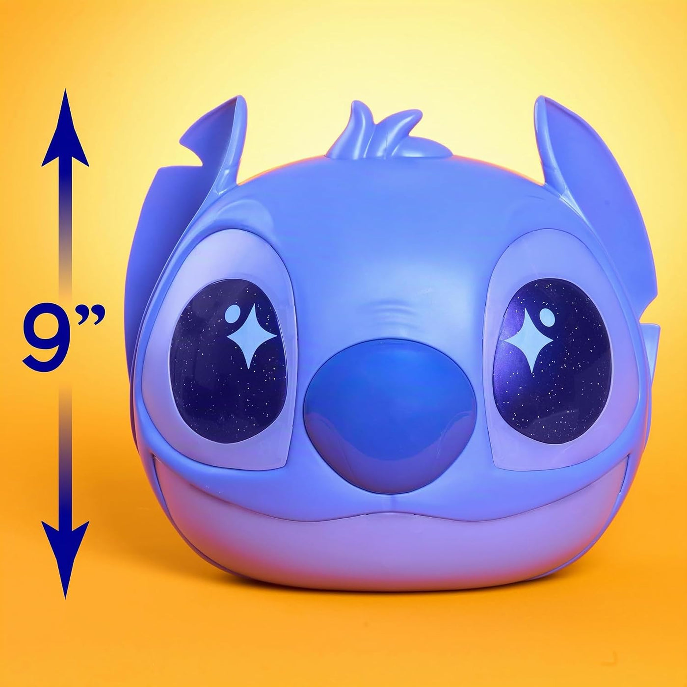 Disney Stitch - Cápsula misteriosa jumbo de 9 pulgadas, incluye fig...