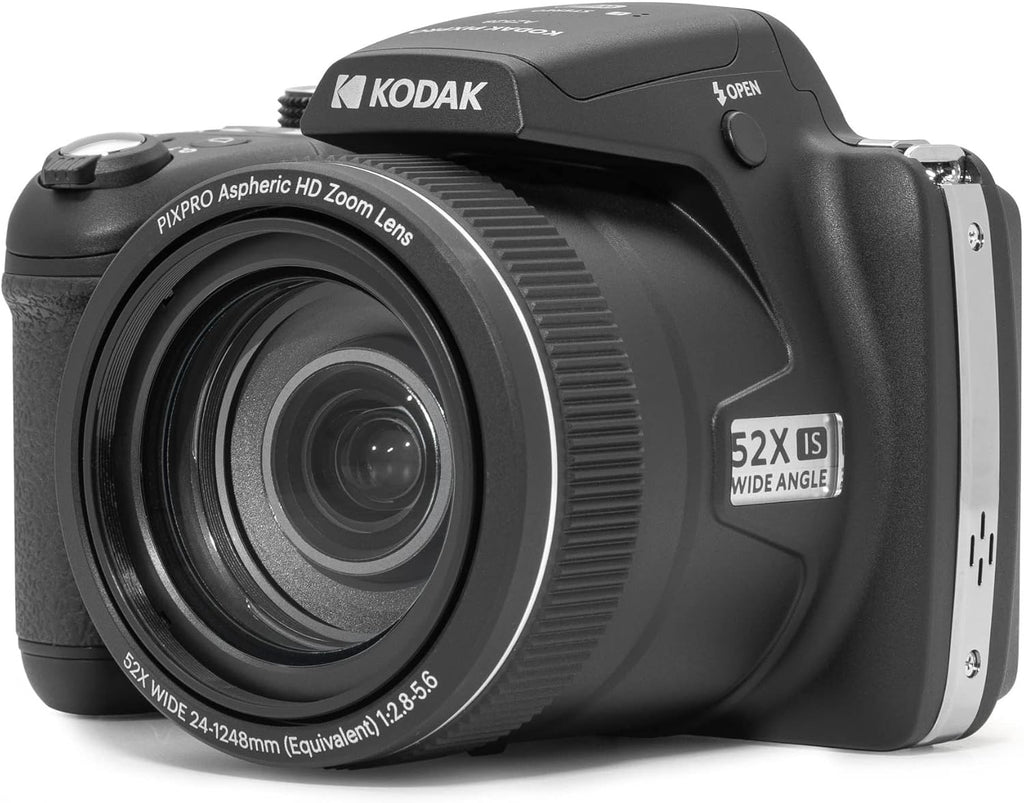 KODAK PIXPRO AZ528 - Cámara digital de 16 MP, zoom óptico de 52x, W...