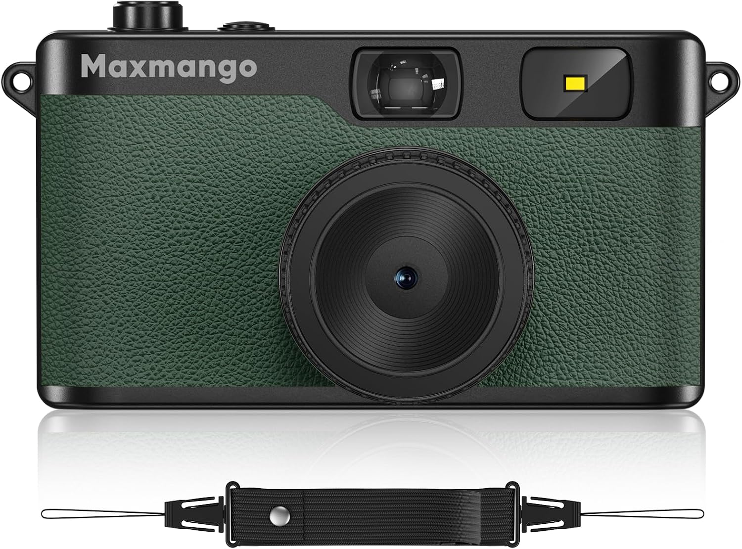 Maxmango Cámara digital vintage D53 - Cámara digital retro de 12 MP...
