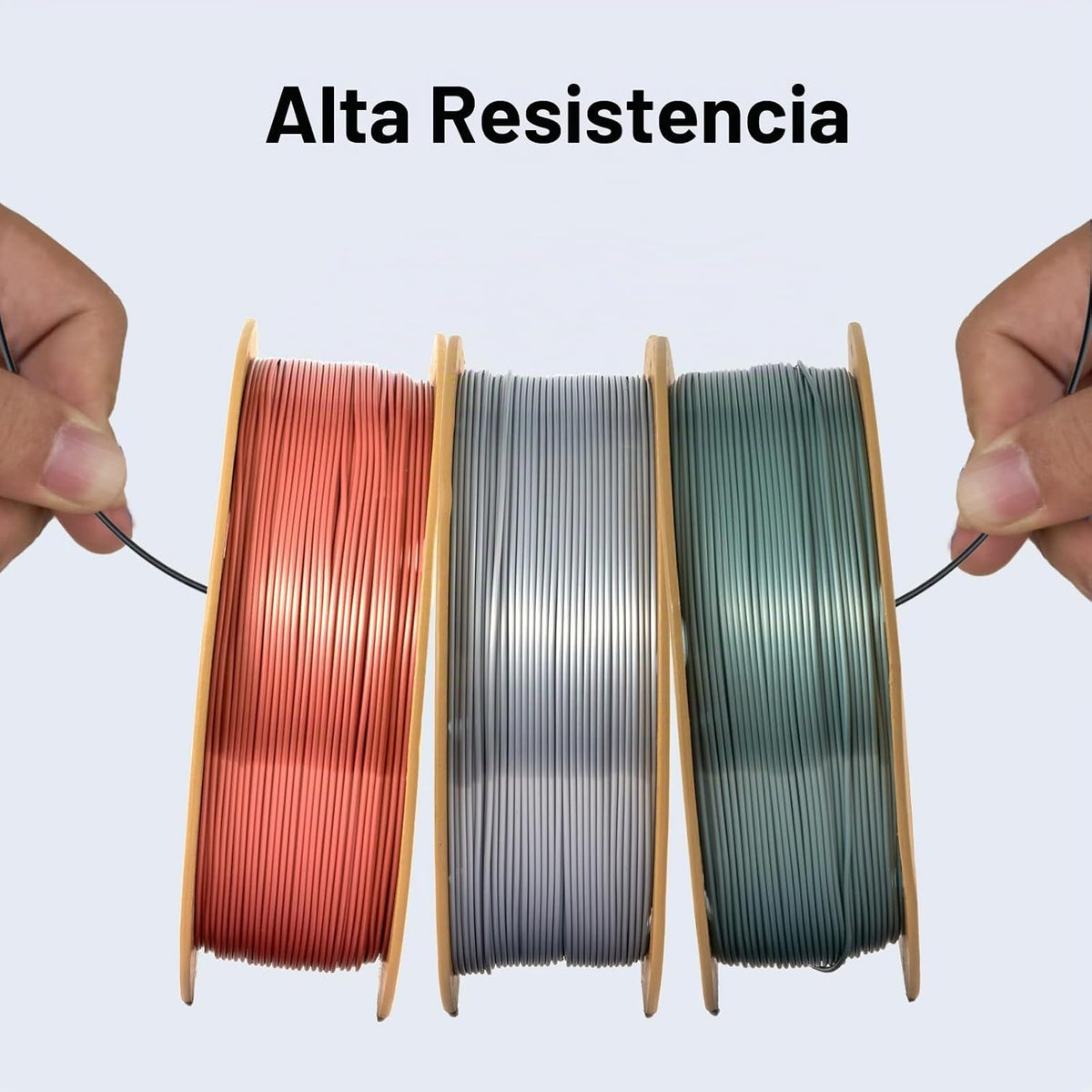 ERYONE Filamento PLA de seda para impresora 3D de 0.07 in +\/- 0.00...