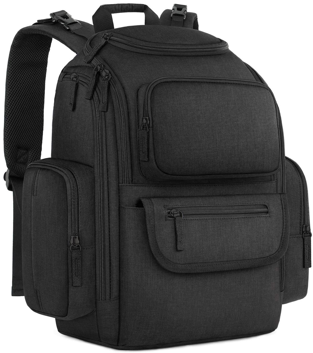 Mancro Mochila para pañales, bolsa multifuncional para pañales con...