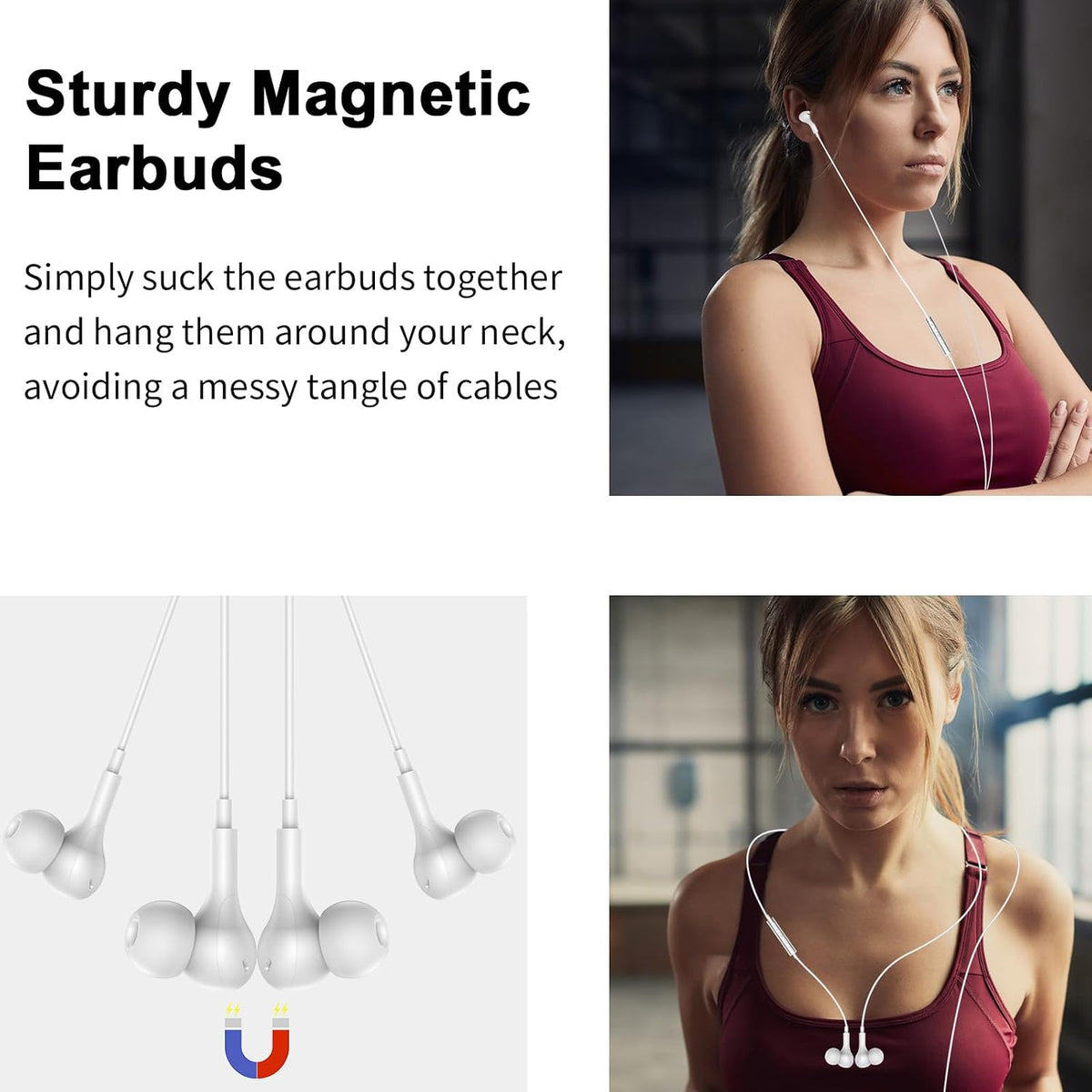 AIAUXAI Auriculares USB con micrófono para PC portátil, auriculares...