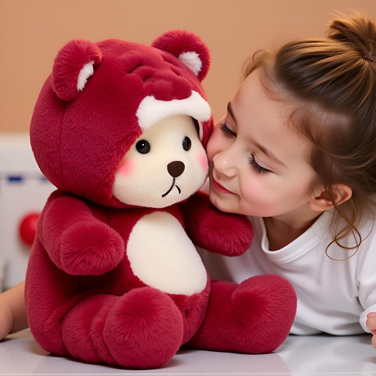 Ryttir - Oso de peluche grande \u2013 Almohada de peluche extra sua...