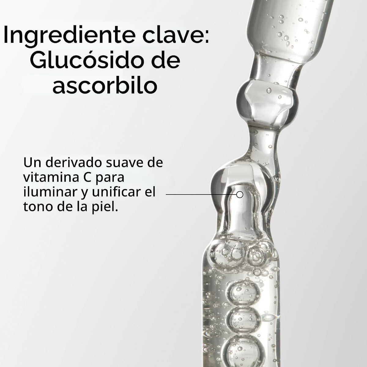 Solución de glucósido de ascorbilo al 12%, suero de vitamina C para...
