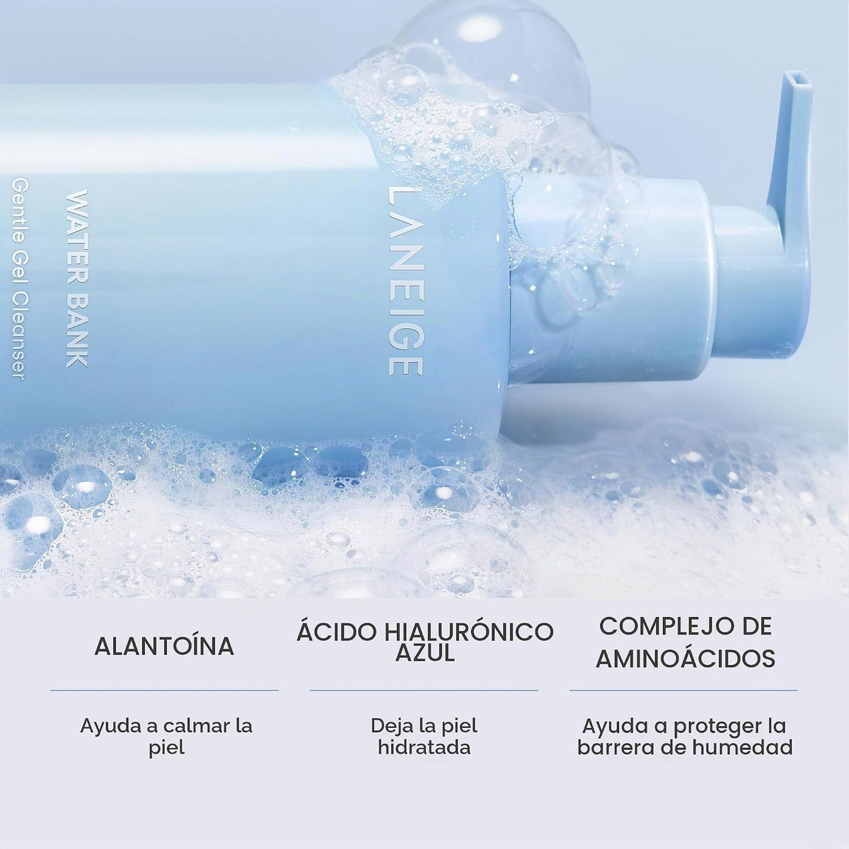 LANEIGE Crema Hidratante Water Bank Azul con Ácido Hialurónico: Cre...