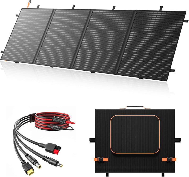 el panel solar portátil 200w, el panel solar plegable de la eficaci...
