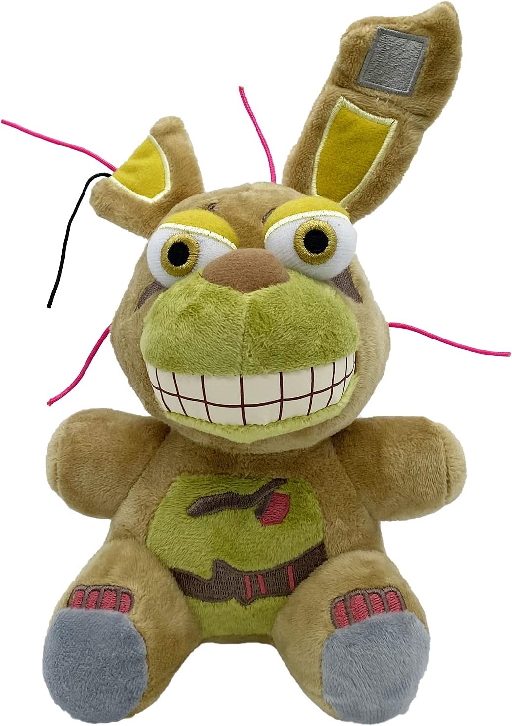Juguete de peluche de conejo verde, juguete de peluche de conejo de...