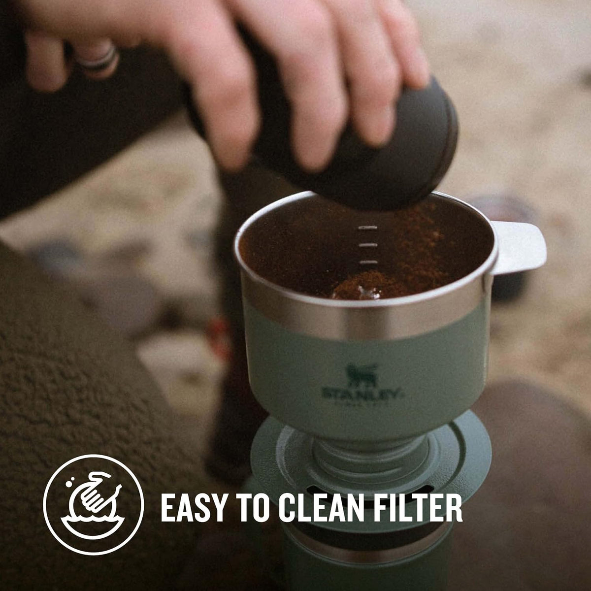 Stanley Perfect Brew Pour Over \u2013 Hace 1-6 tazas \u2013 Filtro...