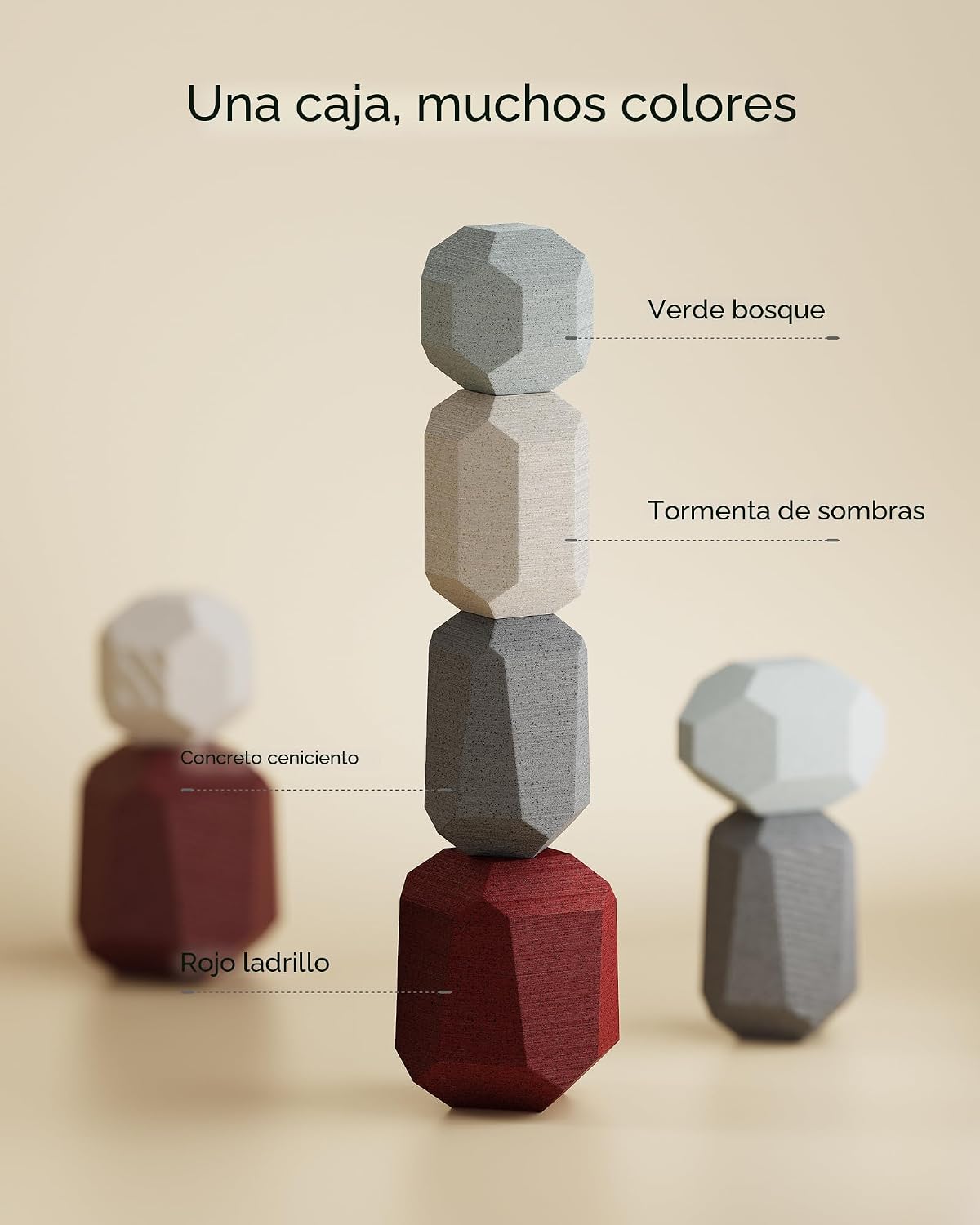 SUNLU - Filamento PLA de mármol de 0.07 in, paquete de carrete de 8...