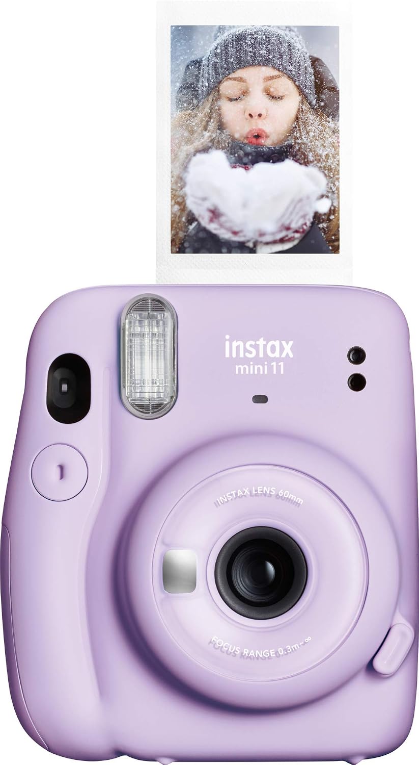 Cámara instantánea Fujifilm Instax Mini 11, color lila púrpura