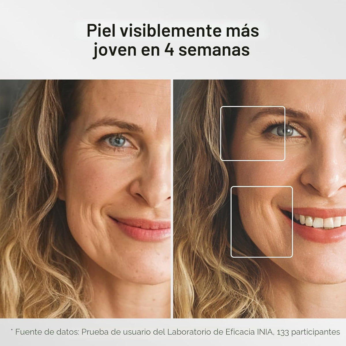 INIA Glow Máscara inalámbrica de terapia de luz roja para cara, 850...