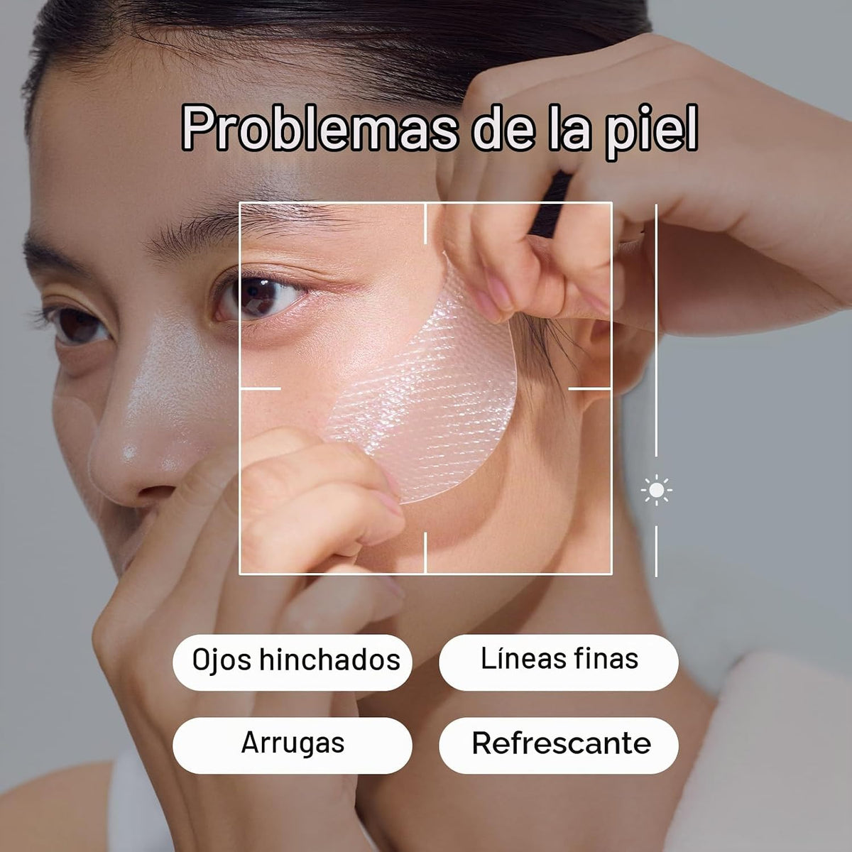 Abib Parches de colágeno vegano para arrugas y líneas finas con Jer...