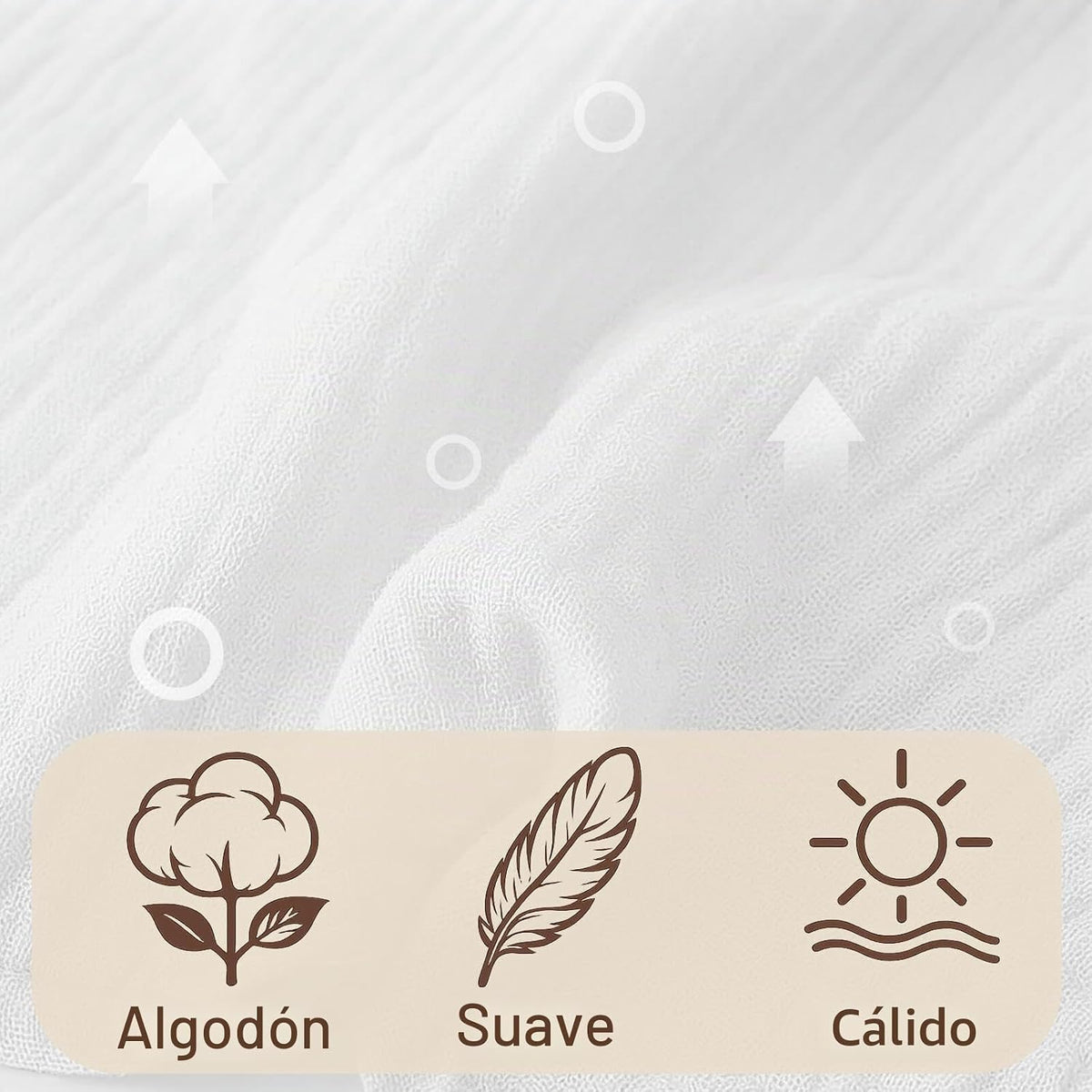 DRESHOW BQUBO - Gorro de algodón de encaje para bebé, recién nacido...