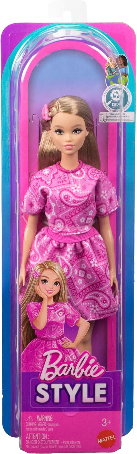 Barbie Muñeca de estilo fashionistas #249 | Muñeca rubia de moda co...