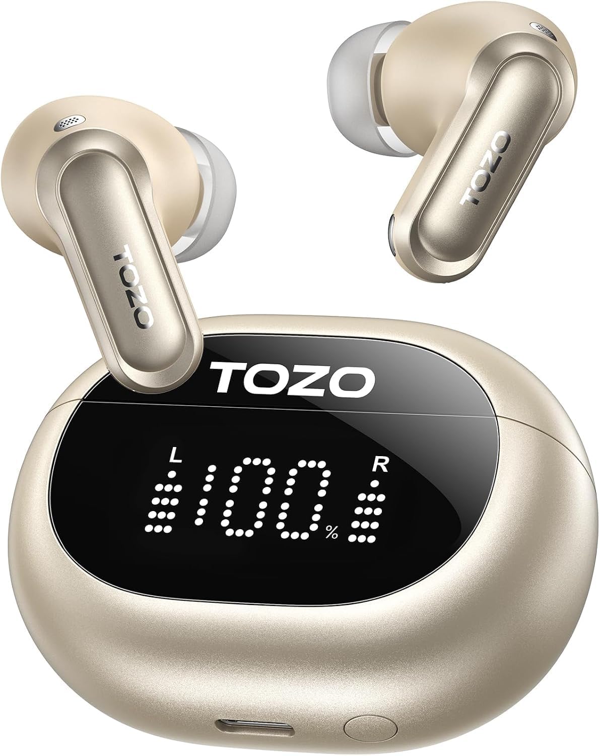 TOZO NC20 Auriculares inalámbricos con cancelación activa de ruido...